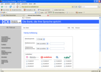 Handy aufladen