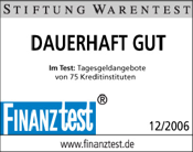 Stiftung Warentest: Dauerhaft gut