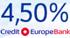 4,5 % Zinsen - Credit Europe