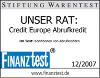 Empfehlung Abrufkredit