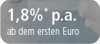 % Zinsen