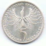 5 DM Gedenkmnze von 1978