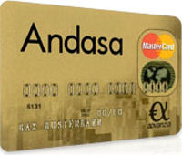Andasa Cashback Card