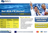 AVA FX Demokonto