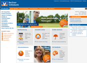 Berliner Volksbank im Internet