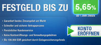 Zinsen fr Festgeld bei der Bigbank