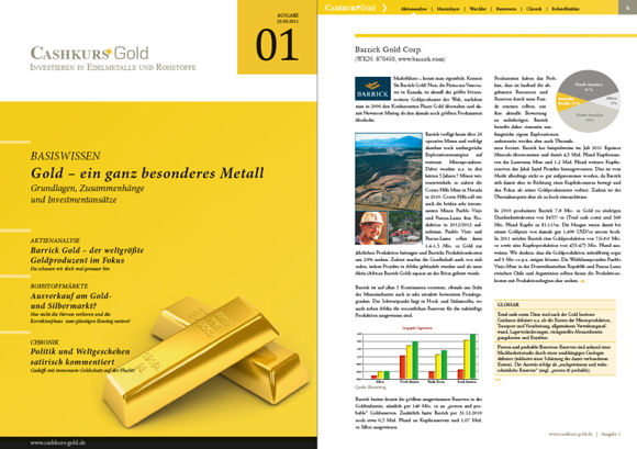 Probeausgabe von Cashkurs Gold