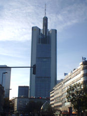Hauptgebude der Commerzbank in Frankfurt am Main