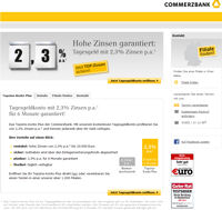 Commerzbank im Internet