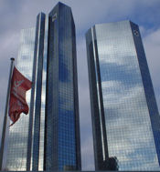 Brotrme der Deutsche Bank in Frankfurt am Main
