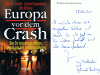 Europa vor dem Crash – Sachbuch