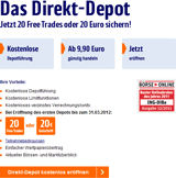 Aktion zum Depot der ING-DiBa