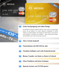 Medius Card bietet viele Vorteile