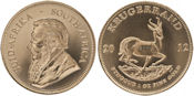 2 Münzen Krügerrand