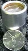 Rolle Libertad aus Silber