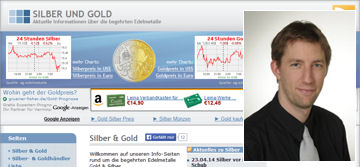 Markus Burkert, Chef von Silber-und-Gold.com