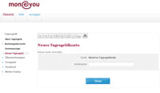 Online-Ansicht vom Tagesgeldkonto bei MoneYou