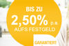 Hohe Festgeldzinsen