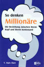 Abbildung des Buches „So denken Millionre“