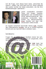 Rckseite vom Sparbuch
