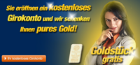 Neukunden-Prmie der Sparda-Bank in Gold