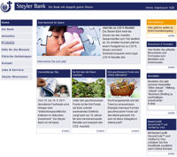 Steyler Bank – Internetseite