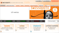 Online Broker Swissquote