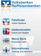 Frs iPhone gibt es sinnvolle Apps zum Volksbank-Banking