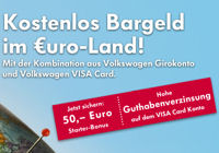 VW Bank Bargeld und Bonus