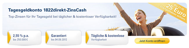 1822direkt Tagesgeld