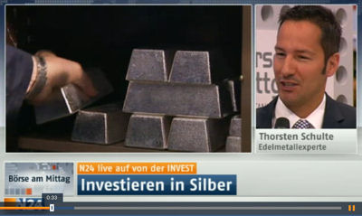 Investieren in Silber - Thorsten Schulte im Interview