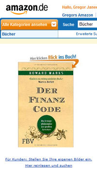 Finanz-Code bei amazon.de