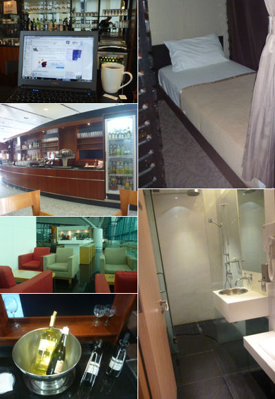 Beispiele für Airport-Lounges