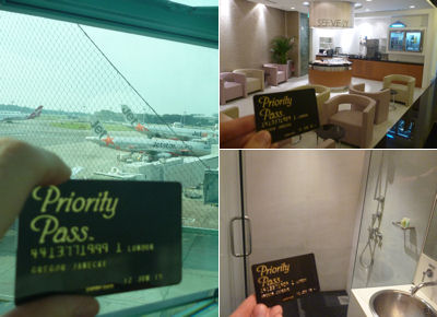 Priority Pass in der Airport-Lounge