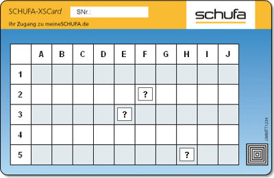 Schufa Grid-Card