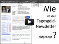 Video zum Tagesgeld-Newsletter