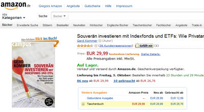 Abbildung von amazon zum Buch