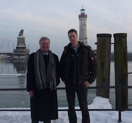 Michael Brückner und Gregor Janecke in Lindau.