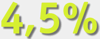 4,5 Prozent Tagesgeld