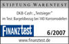 Stiftung Warentest: DKB ist Testsieger