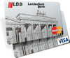 Kreditkarten der Landesbank Berlin