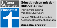 DKB Visa Card - Finanztest
