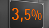 4 % Zinsen