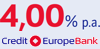 4 % Zinsen