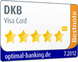 Testsiegel zur DKB VISA Card