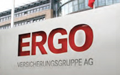 Firmenschild der Ergo Versicherungsgruppe AG