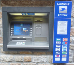 Geldautomat Frankreich