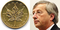 Maple Leaf und Euro-Gruppenchef Juncker
