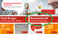 Beamte werden bei der Ikano Bank bevorzugt