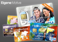 ExplorerCard als Motiv Card